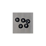 Beads Tungsten Slotted - Black Nickel