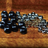 Countersunk Tungsten Beads - Black