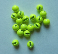 Beads Tungsten Slotted - Chartreuse
