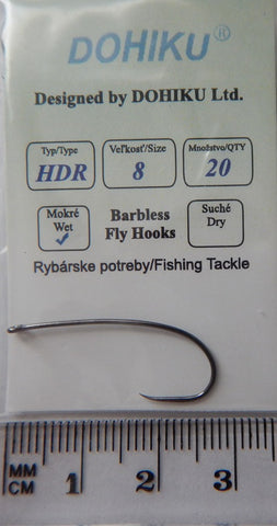 Dohiku Barbless Hook - HDR Terrestrial
