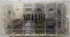 Natural furs dubbing dispenser