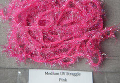 Silver UV Straggle Fritz (Polar Straggle Chenille)