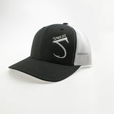 SYNDICATE CHARCOAL/WHITE TRUCKER HAT