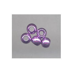 Beads Brass - Purple Metalic