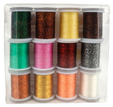 Glitter thread (Micro Glint) set - Perdigon nymph thread