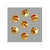 Beads Tungsten Slotted - Gold