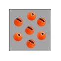 Beads Tungsten Slotted - Orange Fluo